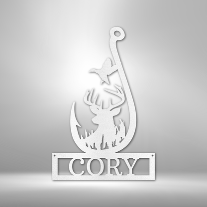 Deer Personalized Gifts - Custom Metal Sign