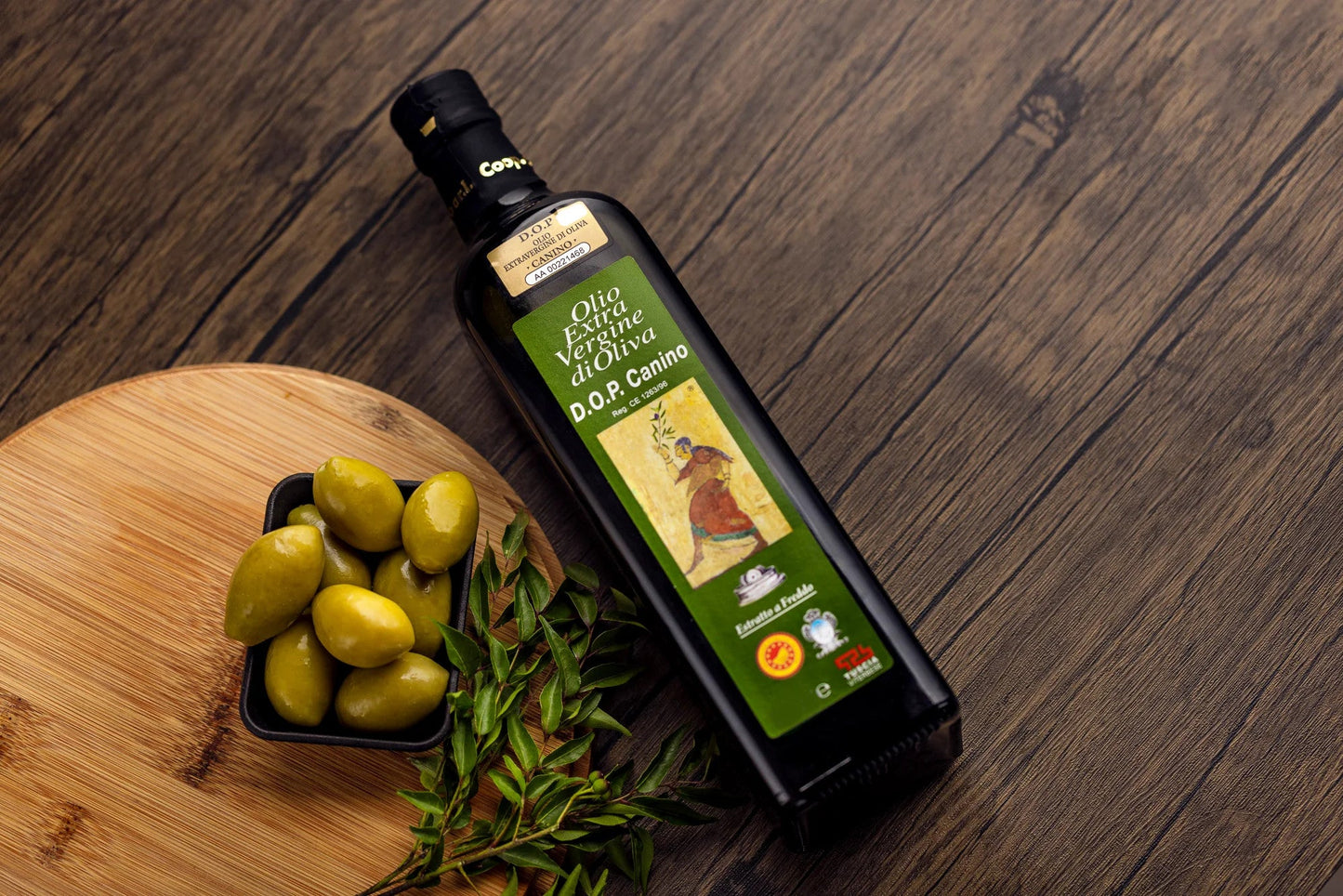 DOP Canino Organic Extra Virgin Olive Oil  500 ml (16.9 fl oz) Taycte