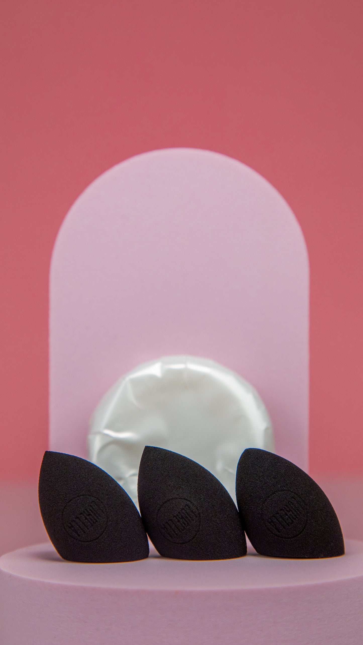 Mini Angled Sponge Pack - Black