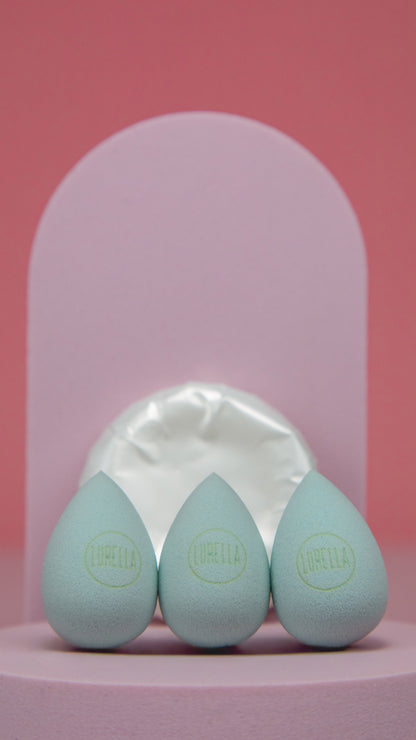 Mini Teardrop Sponge Pack - Black