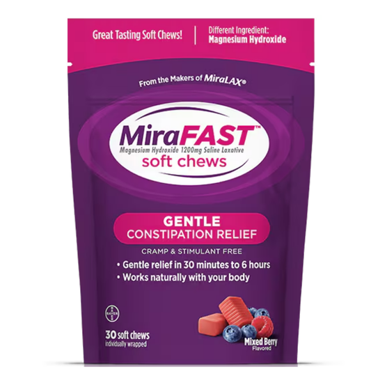 Mirafast Soft Chews Berry Flavor (30 Chews)