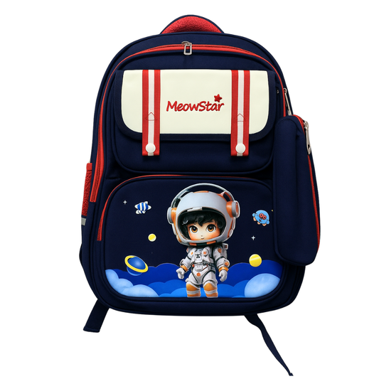MeowStar Mochila Infantil Explorador Espacial (Mediana)