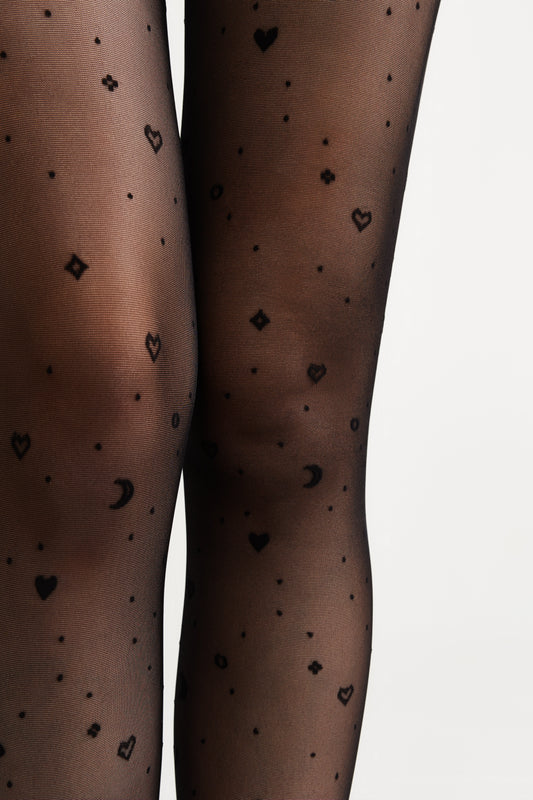 Fantasy Tights Conte Moon Patterns
