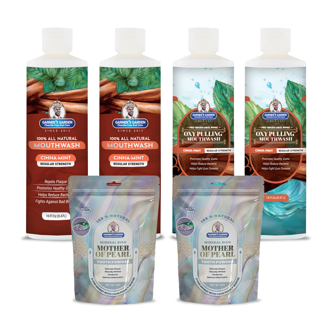 2 Pack Oral Care Package | Trio | H2O2 | Fluoride Free