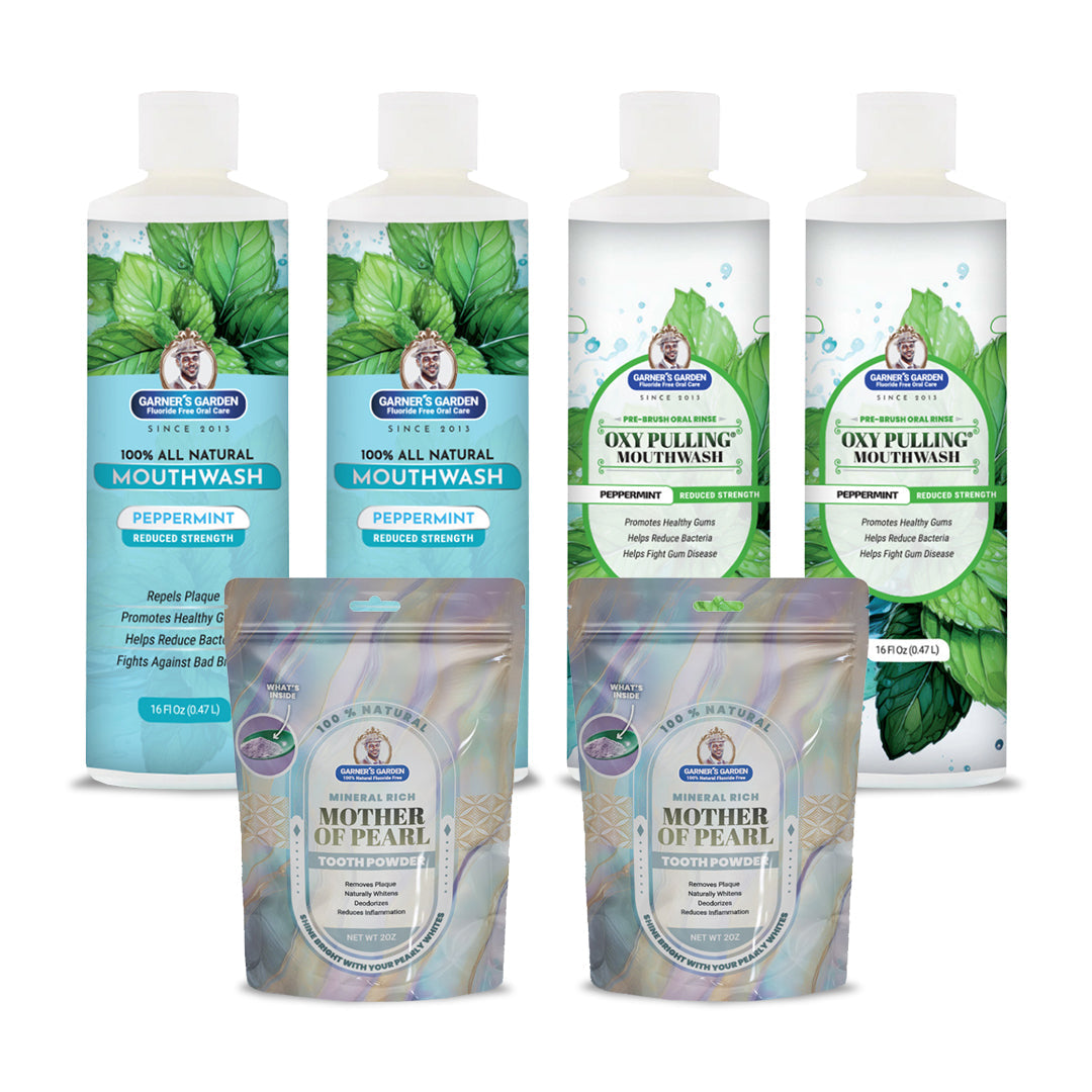 2 Pack Oral Care Package | Trio | H2O2 | Fluoride Free