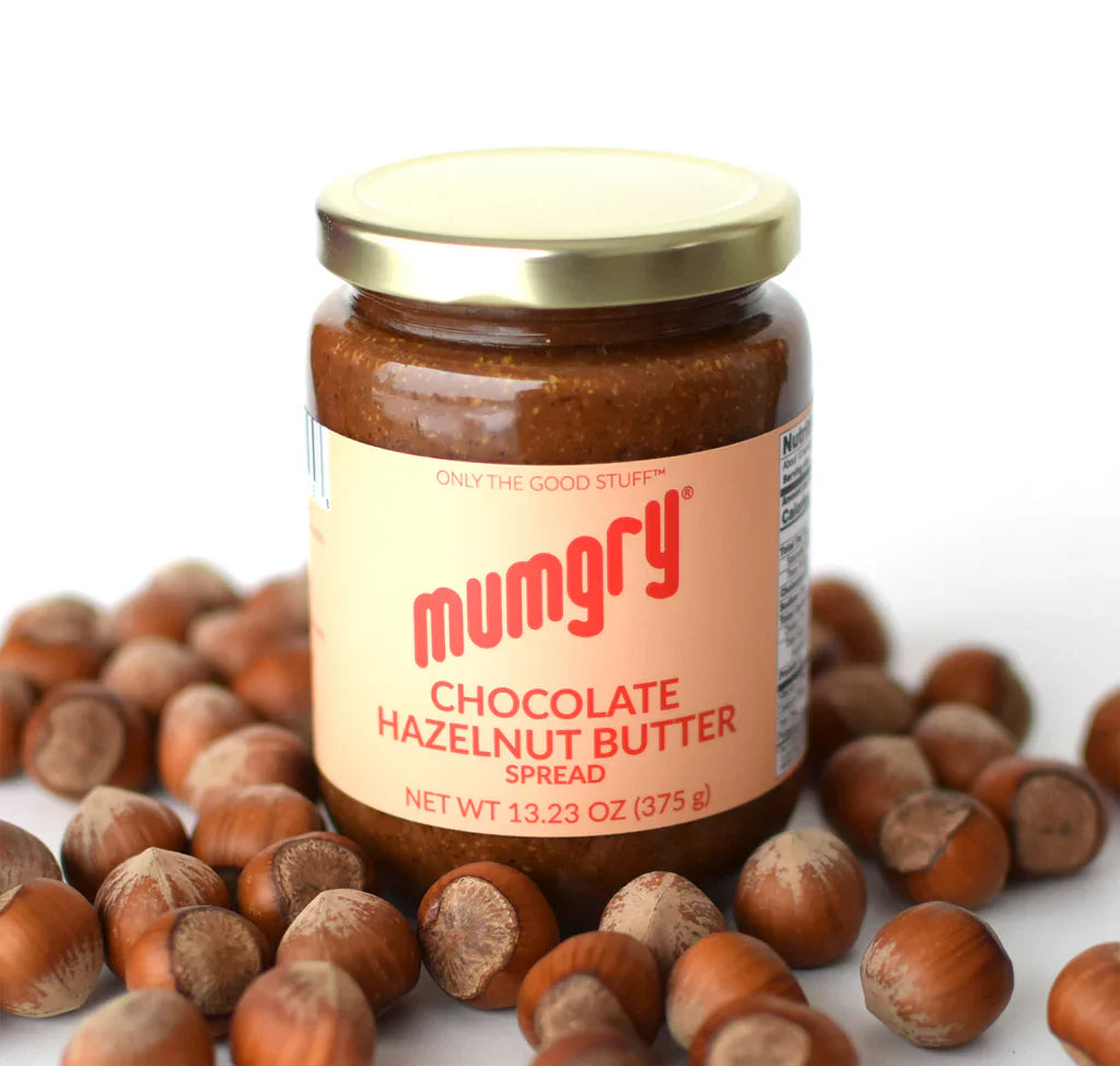 Mumgry - Hazelnut Chocolate Butter, 13.23 oz (Pack of 12) - Creamy Nut Butter