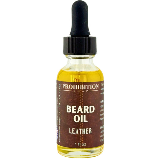 Leather Beard Oil