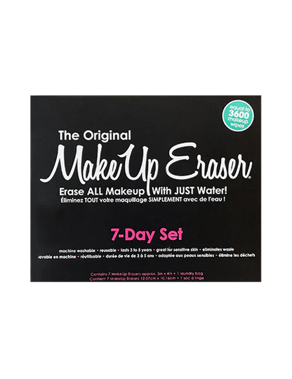 MAKEUP ERASER Reusable Makeup Remover 7 - Day Set