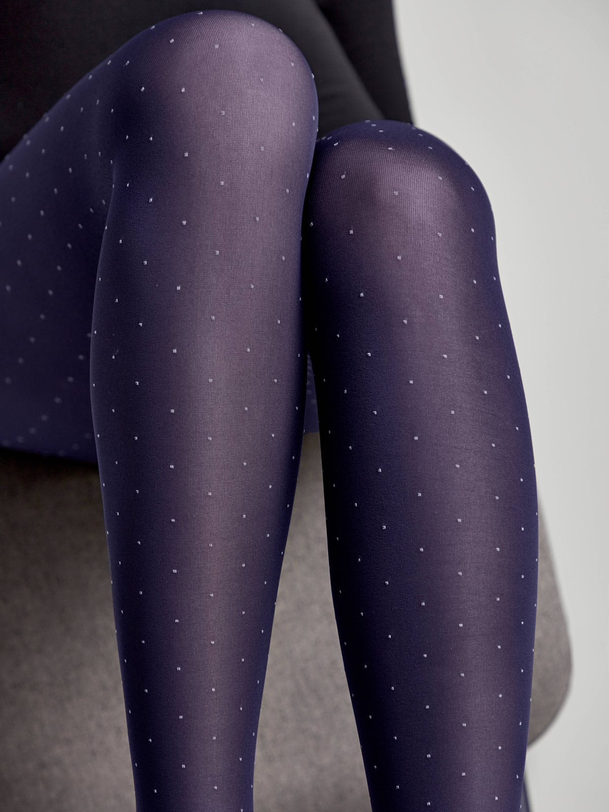 Conte Point 50 Den - Fantasy Opaque Women's Tights with a pattern of "dots" (19С-10СП)