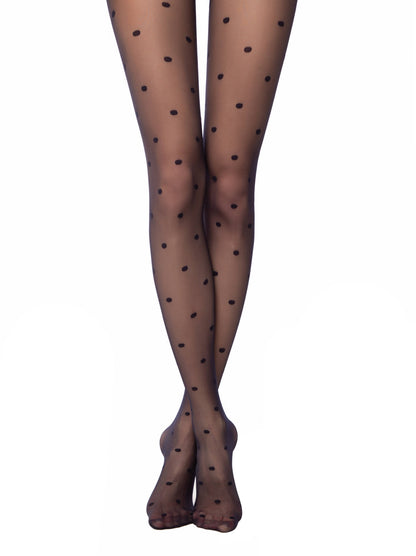 Conte Desire 20 Den - Fantasy Women's Tights with Polka Dots (18С-107СП)