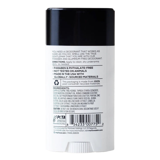 Marlowe. Natural Deodorant No. 024