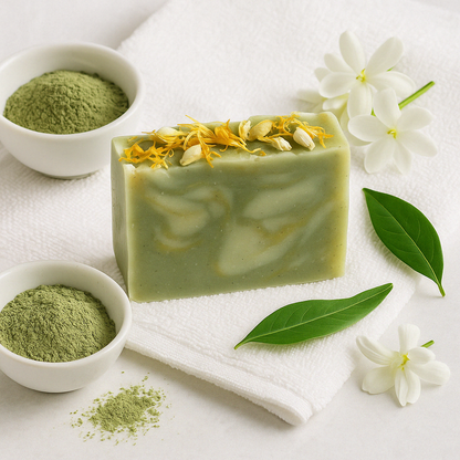 Matcha Green Clay Soap Bar