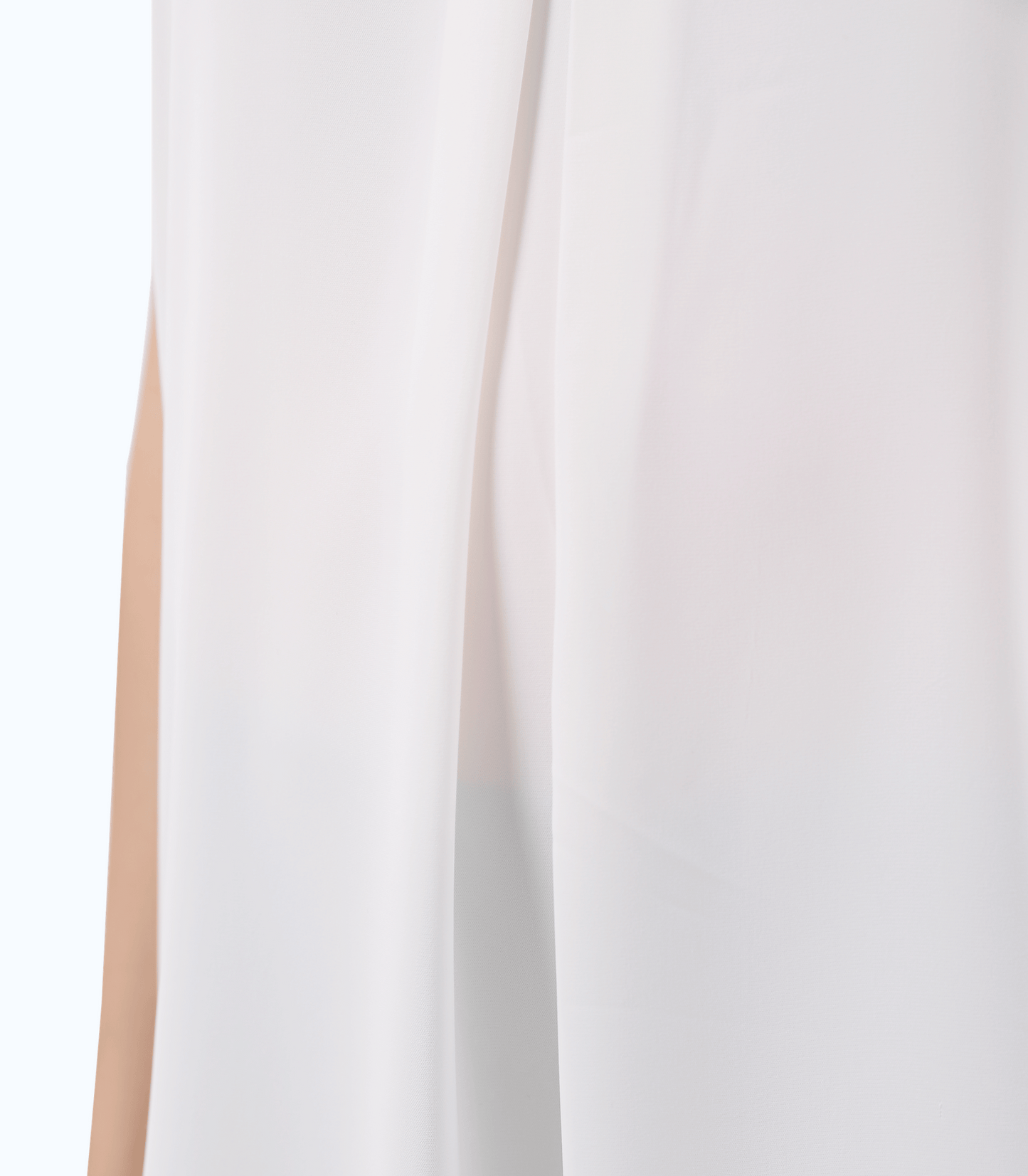 Pleat Front V-Neck Maternity Blouse