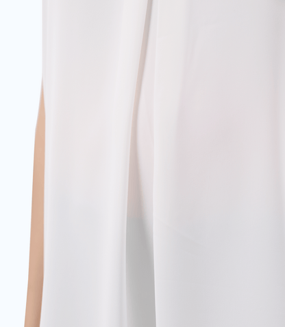 Pleat Front V-Neck Maternity Blouse