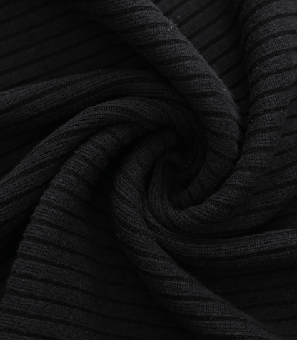 V-Neck Fitted Maternity Maxi Sweater Dress