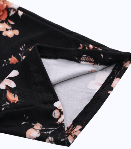 Below Bump Maternity Postpartum Pajama Pants (Floral)