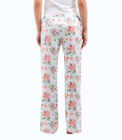 Below Bump Maternity Postpartum Pajama Pants (Floral)