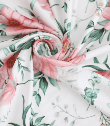 Below Bump Maternity Postpartum Pajama Pants (Floral)