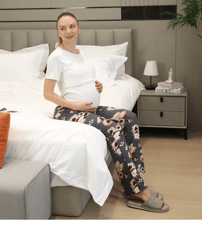 Bump Friendly Nursing Pajama Set