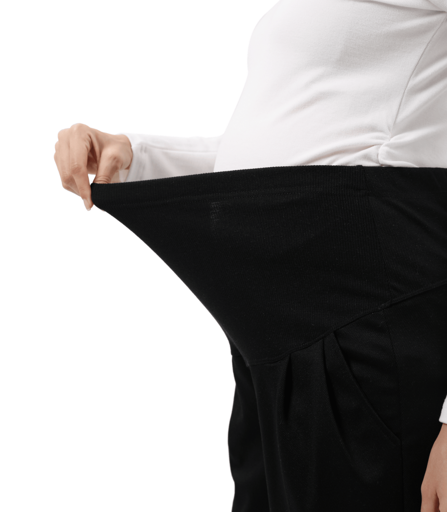 The Wide Leg Maternity Ankle Pant