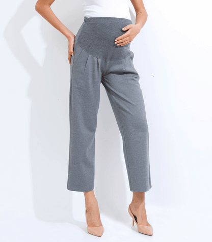 The Wide Leg Maternity Ankle Pant