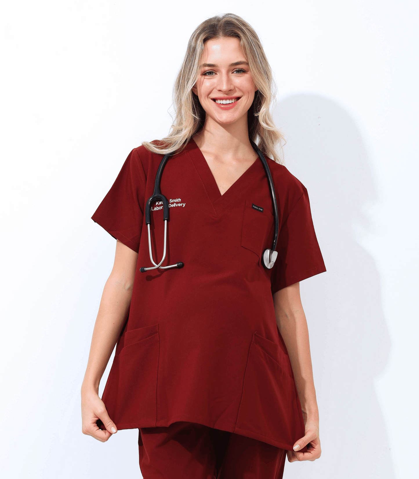 Mae Scrub Top