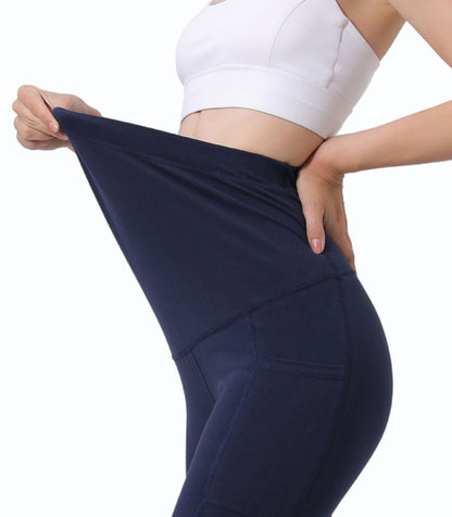 Pregnancy Yoga Pants with Pockets (2 Pack)