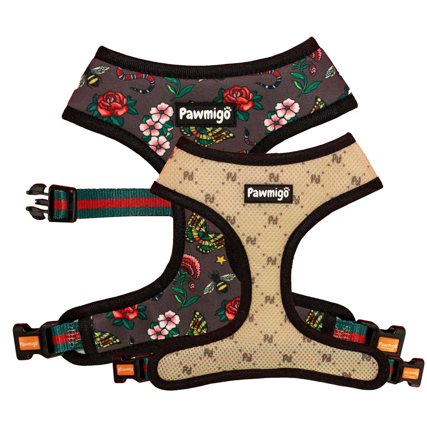 May Flowers Reversible Harness