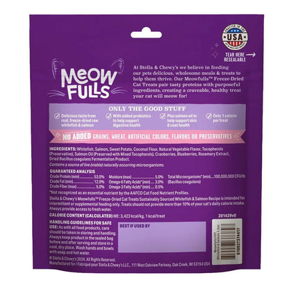 Stella & Chewy's Freeze Dried Whitefish & Salmon Cat Treat (1.5oz)