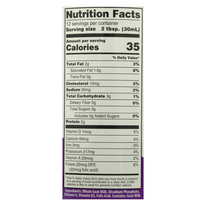 Meyenberg Evaporated Goat Milk, 12 Fl Oz (12 Pack)