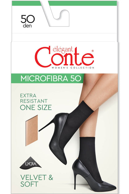 Socks Conte Microfibra 50 Den (1 pair)