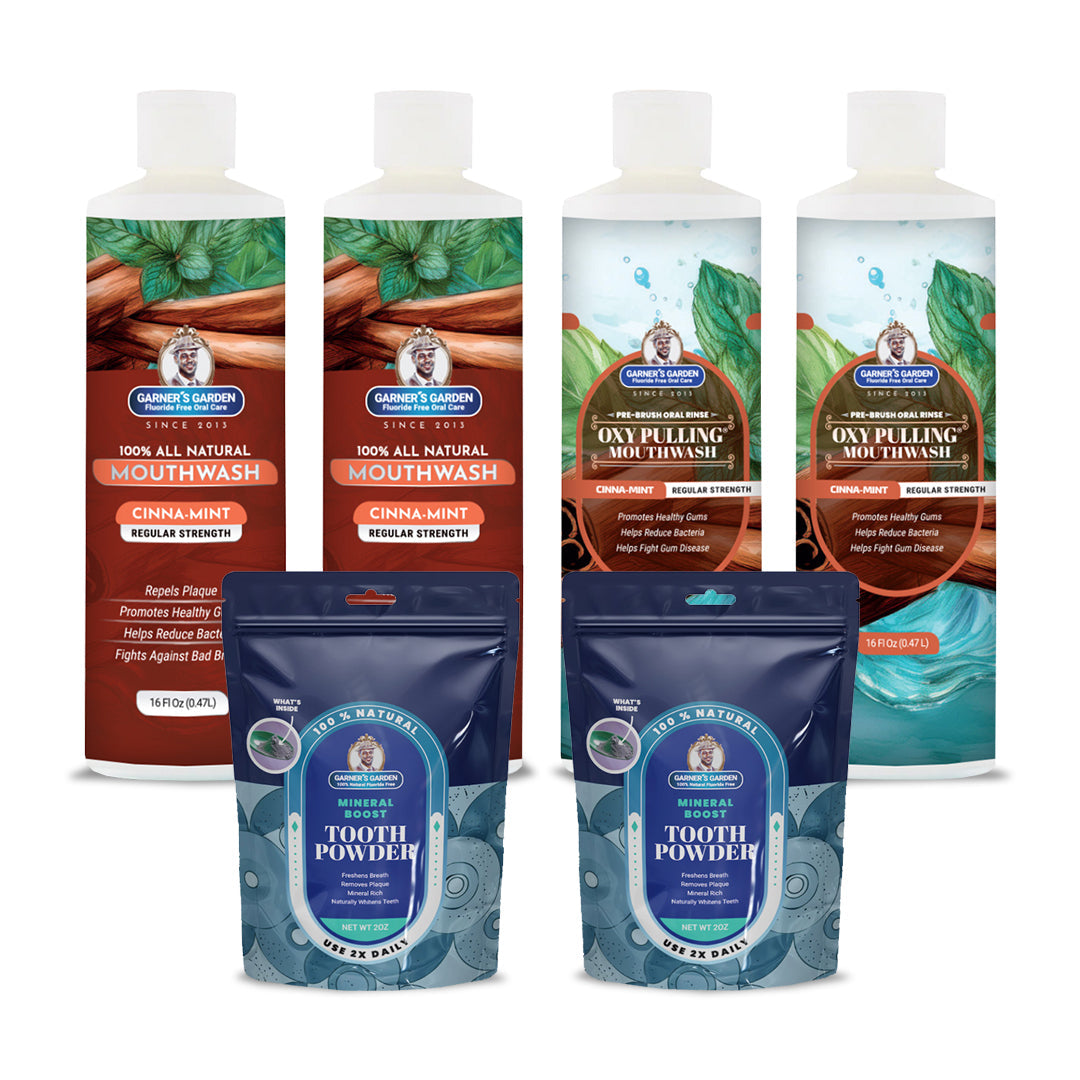 2 Pack Oral Care Package | Trio | H2O2 | Fluoride Free