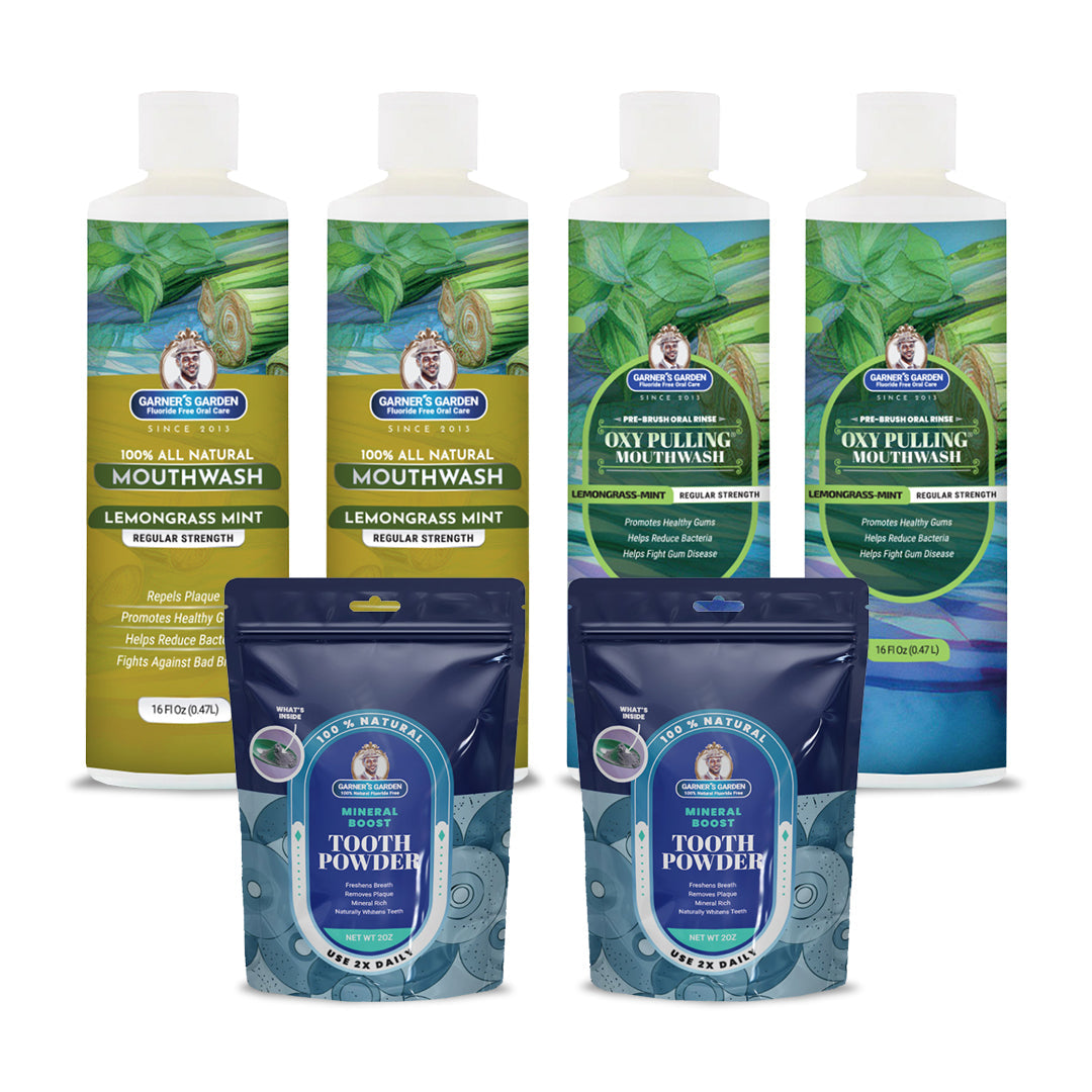 2 Pack Oral Care Package | Trio | H2O2 | Fluoride Free