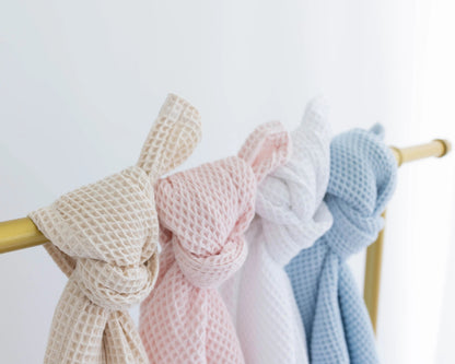 Waffle Blankets - Newborn, Baby, Toddler - 100% Cotton