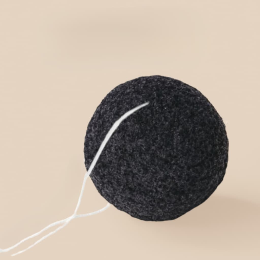 Charcoal Konjac Face Sponge