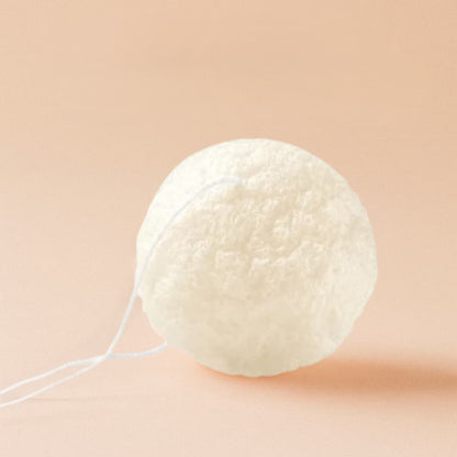 White Konjac Face Sponge