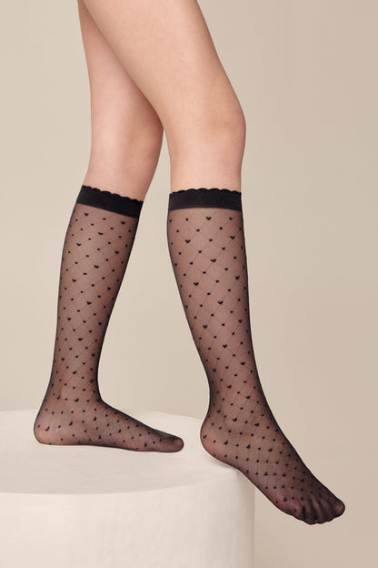 Conte Knee-High Socks for girls - Molly 20 Den