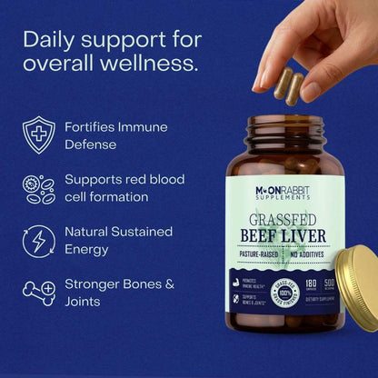 Grassfed Beef Liver Capsules