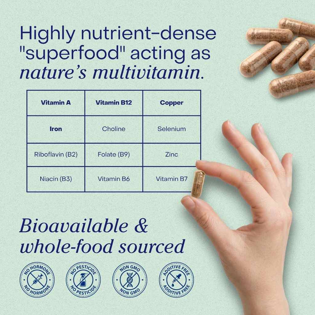 Grassfed Beef Liver Capsules
