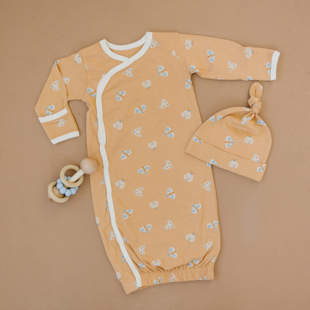 GOTS Certified Organic Cotton Hat - Magical Moth