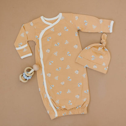 GOTS Certified Organic Cotton Hat - Magical Moth