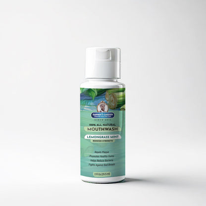 Travel Sized - Natural Mouthwash | H2O2 | Fluoride Free