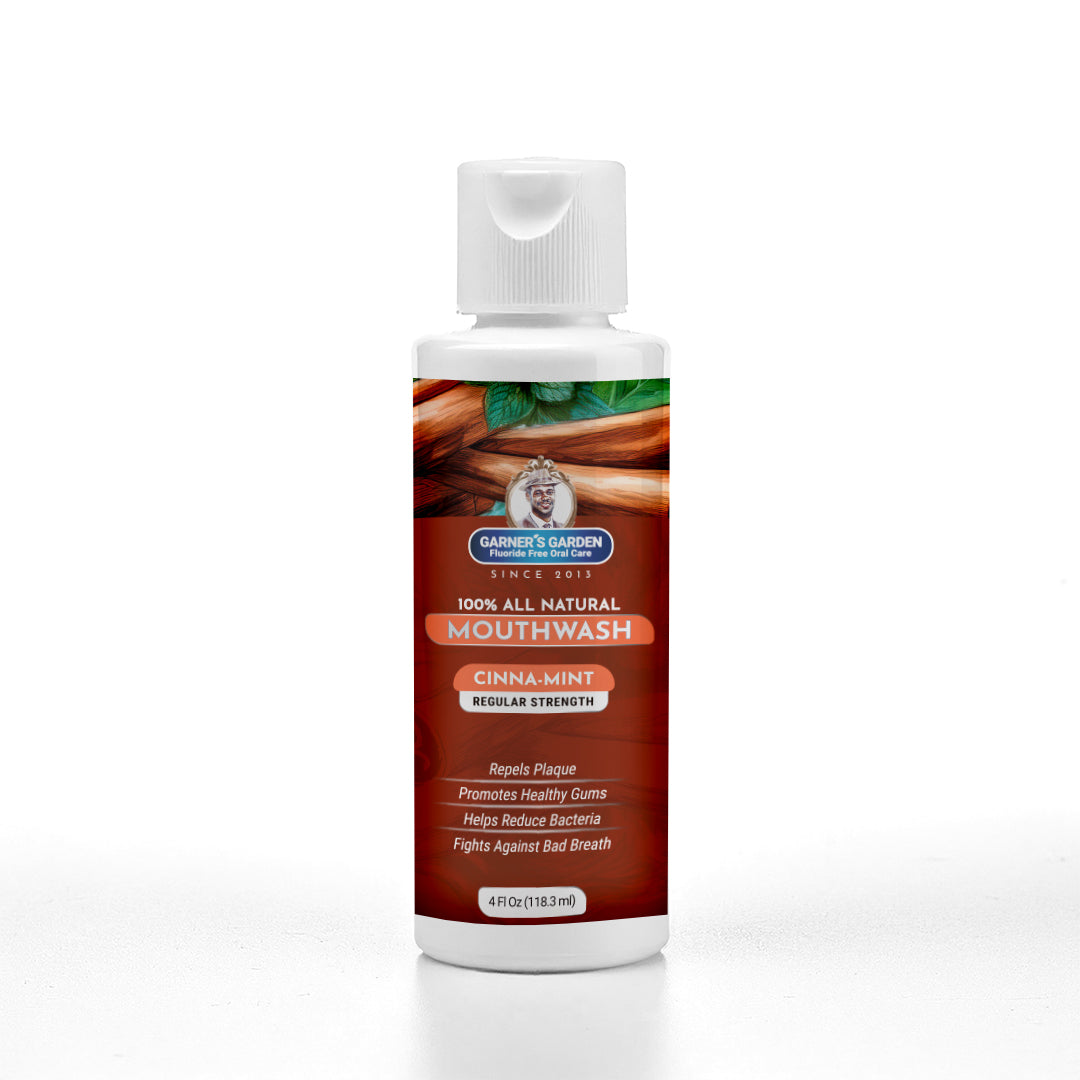 Travel Sized - Natural Mouthwash | H2O2 | Fluoride Free