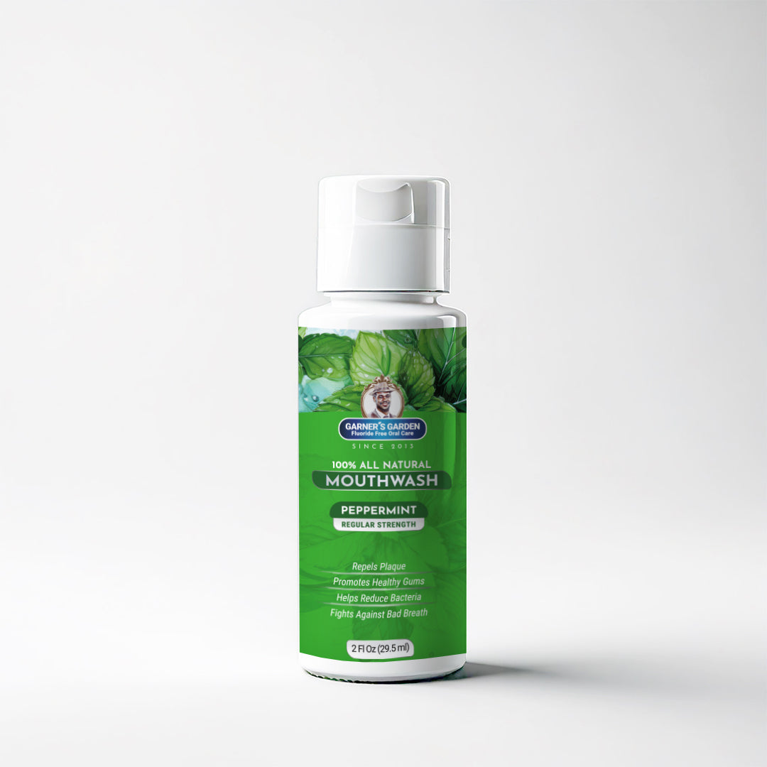 Travel Sized - Natural Mouthwash | H2O2 | Fluoride Free