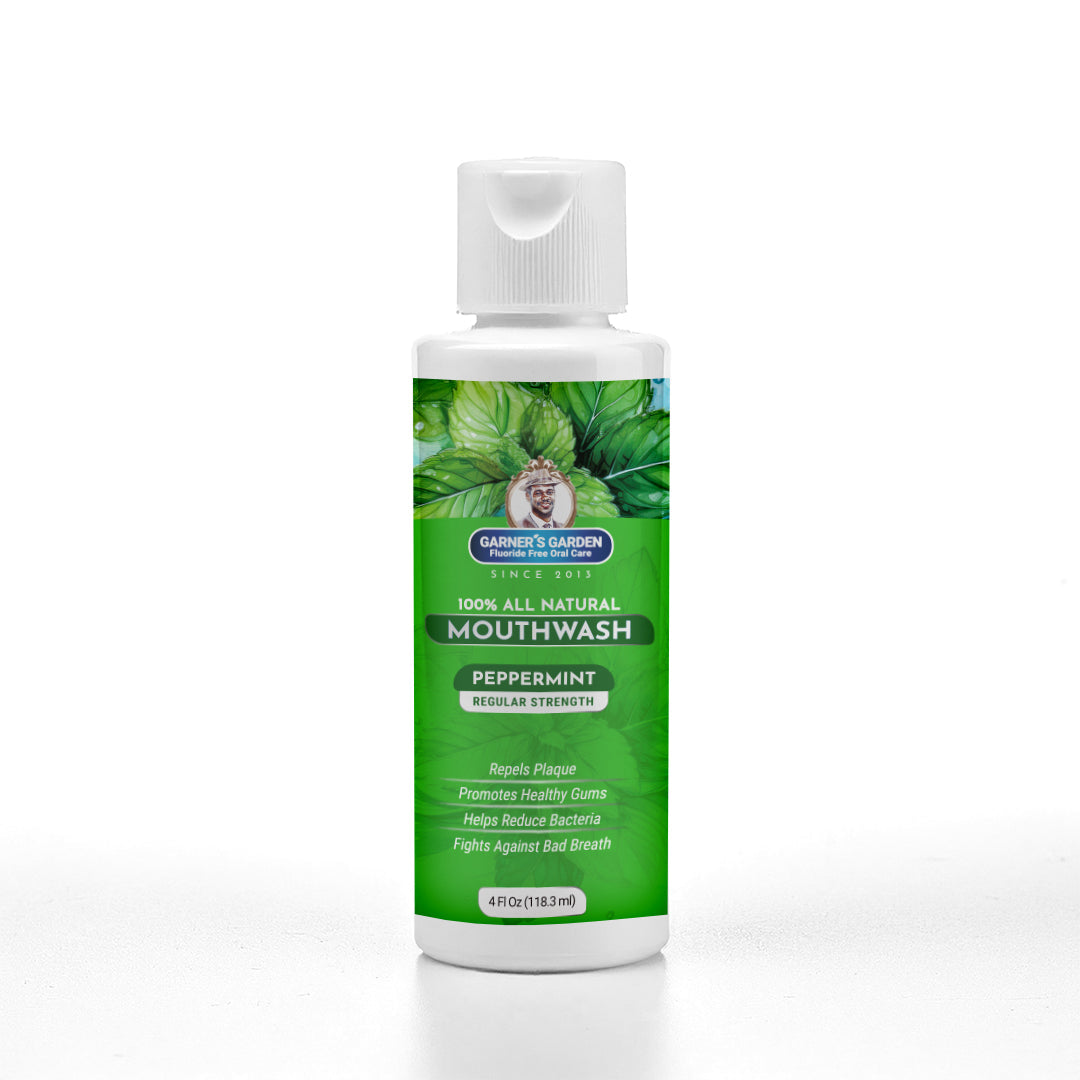 Travel Sized - Natural Mouthwash | H2O2 | Fluoride Free