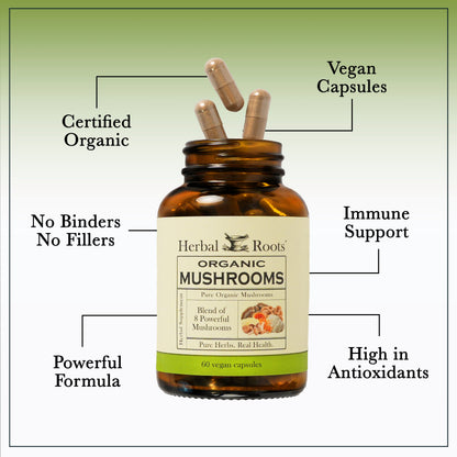 Organic Mushrooms Blend
