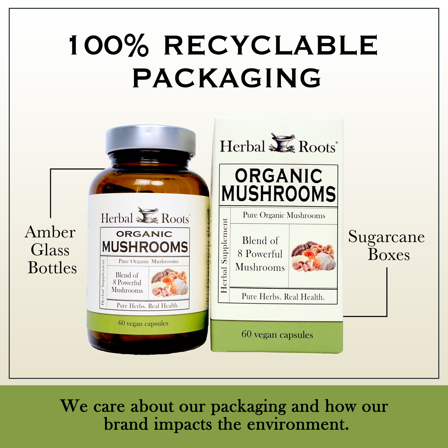 Organic Mushrooms Blend