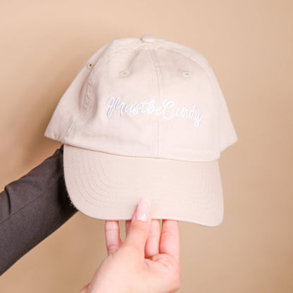 MustBeCindy Caps