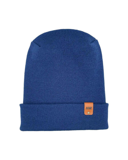 Patented H Stitch Cuffed Beanie, Sapphire Blue