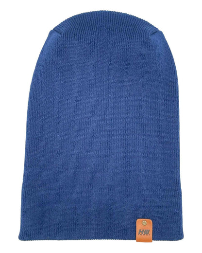 Patented H Stitch Cuffed Beanie, Sapphire Blue